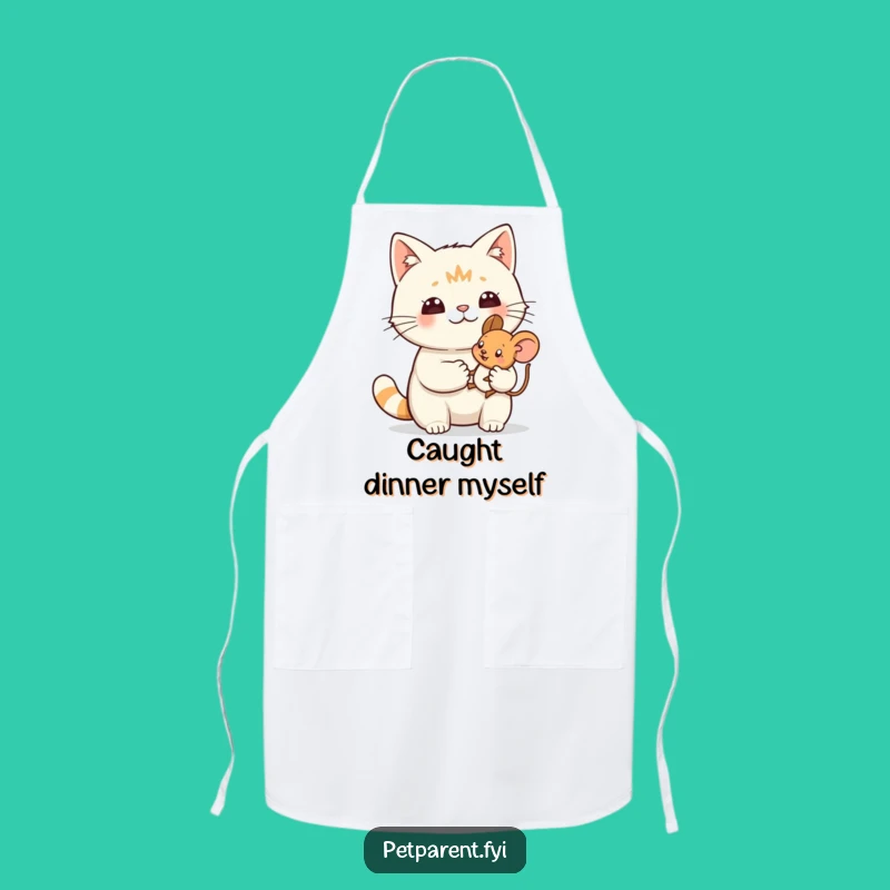Funny Cat Apron: Cook with Pride, a Hilarious Gift