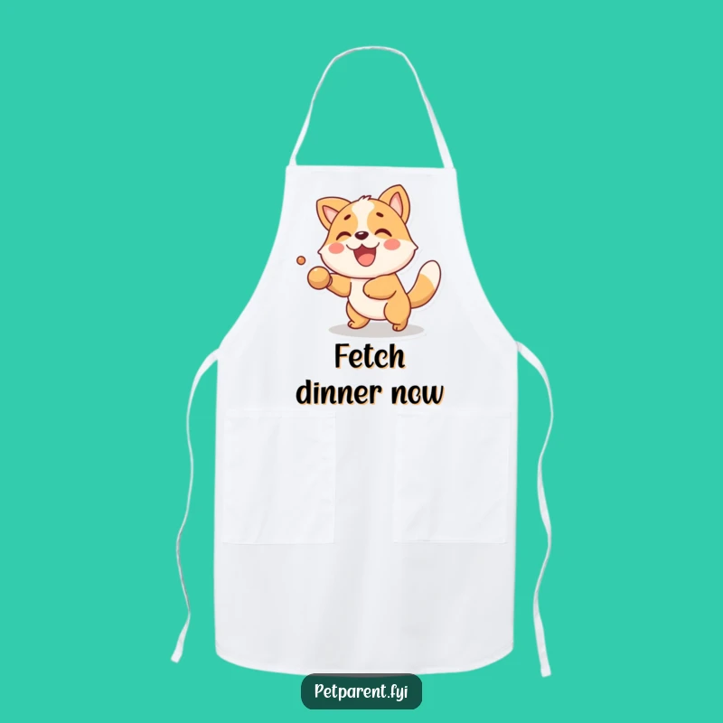 Funny Fetch Animal Apron: Play in the Kitchen, Cute Character Companion, Perfect Funny Gift