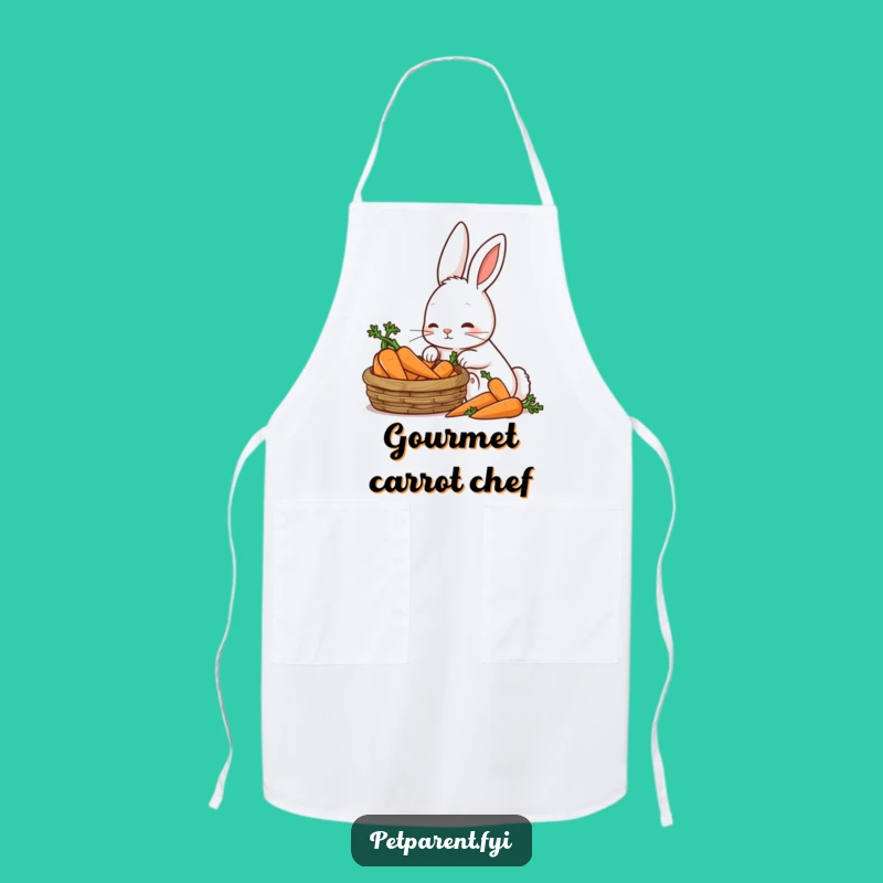 Funny Patient Rabbit Apron - Chef's Companion For The Veggie Lover