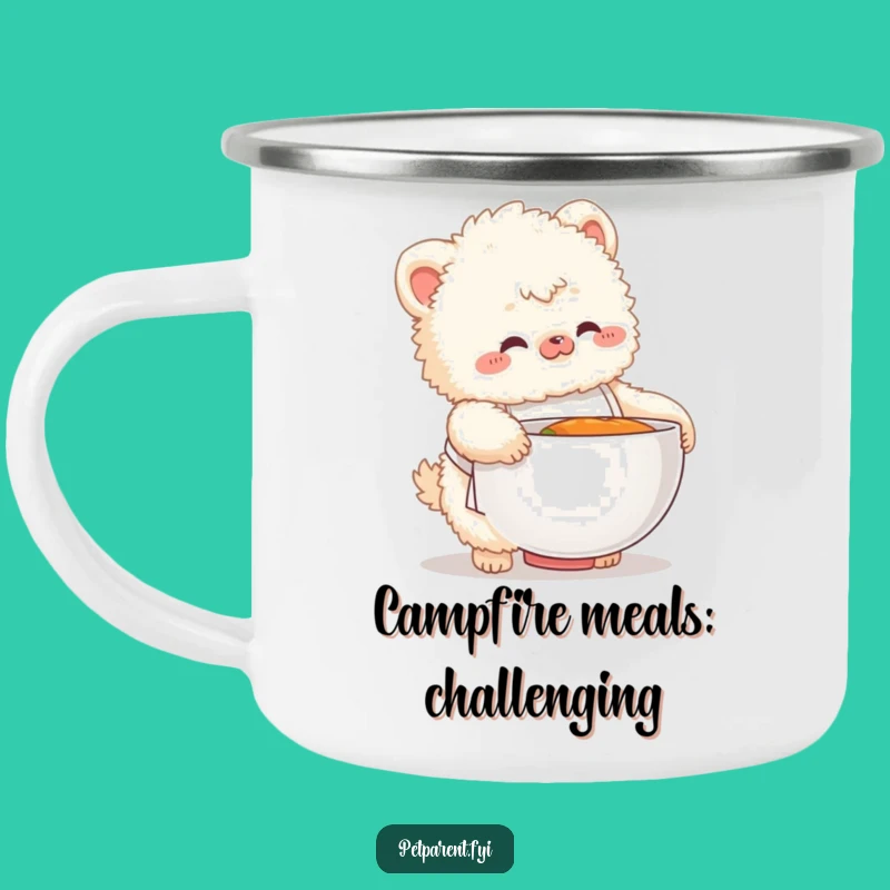 Funny Chef Creature Camping Mug - Adventure Fuel for Kitchen Explorers