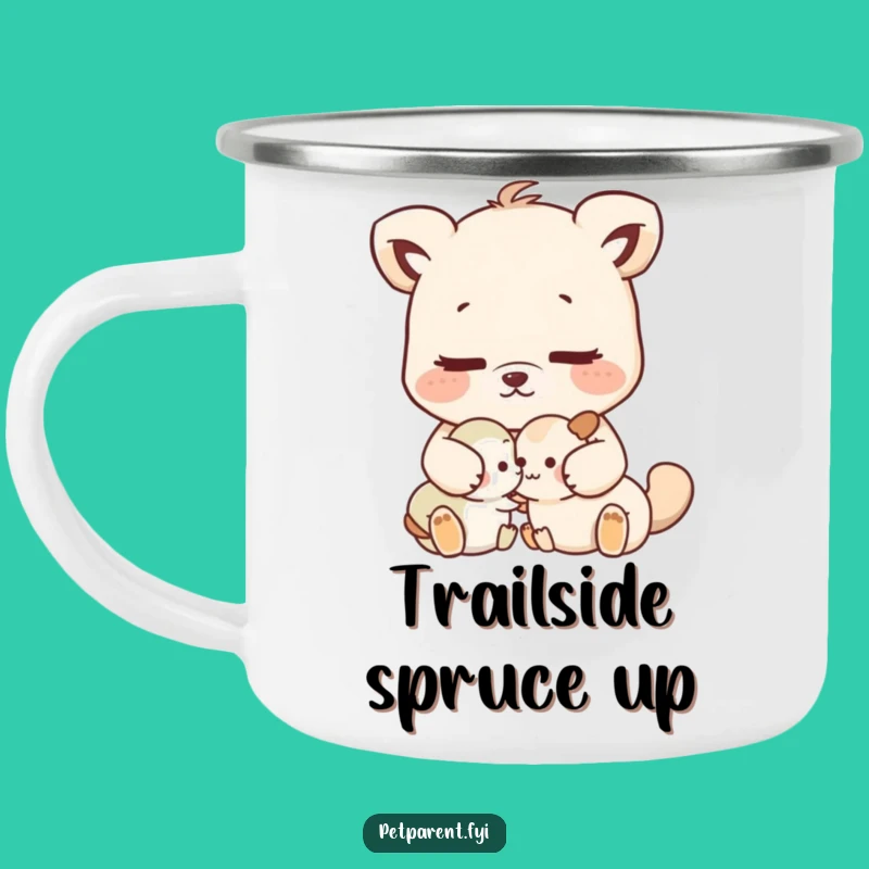 Funny Nurturing Animal Camp Mug - Outdoor Gentle Gift