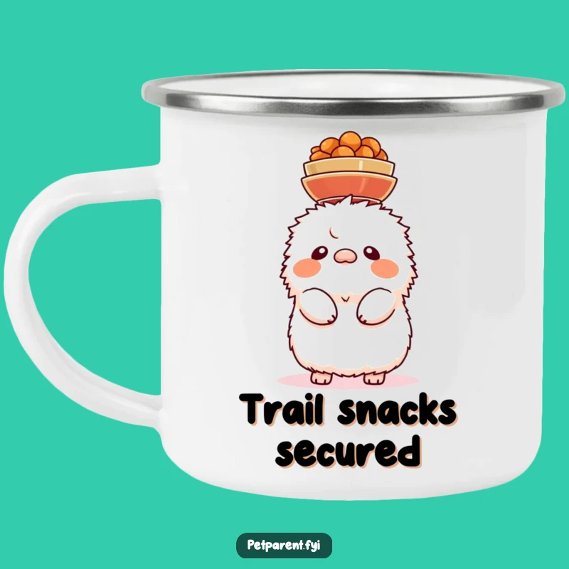 Funny Head Bowl Creature Camping Mug - Outdoor Humor for Adventurous Souls