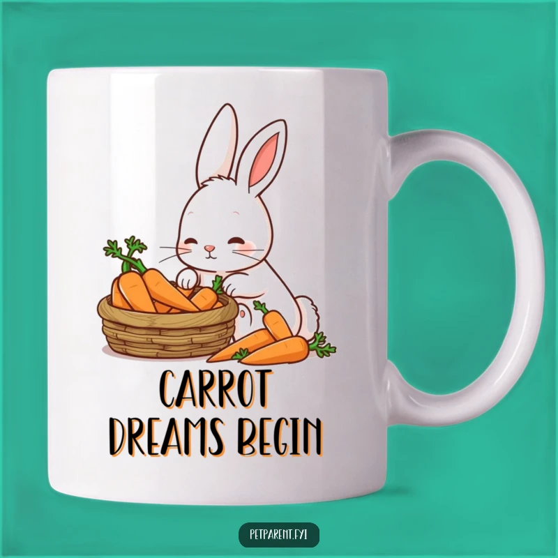 Funny Patient Rabbit Mug Gift - Carrot Lover's Dream For Veggie Enthusiasts