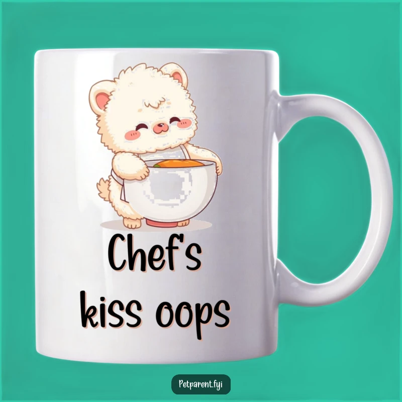 Funny Chef Creature Mug - Kitchen Fumbles for Humorous Gifts