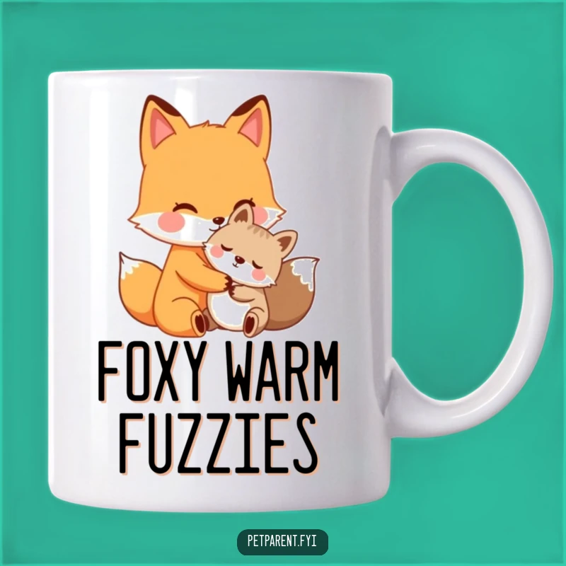 Funny Fox Hug Mug - Adorable Friend Gift & Perfect Kind Gesture Present