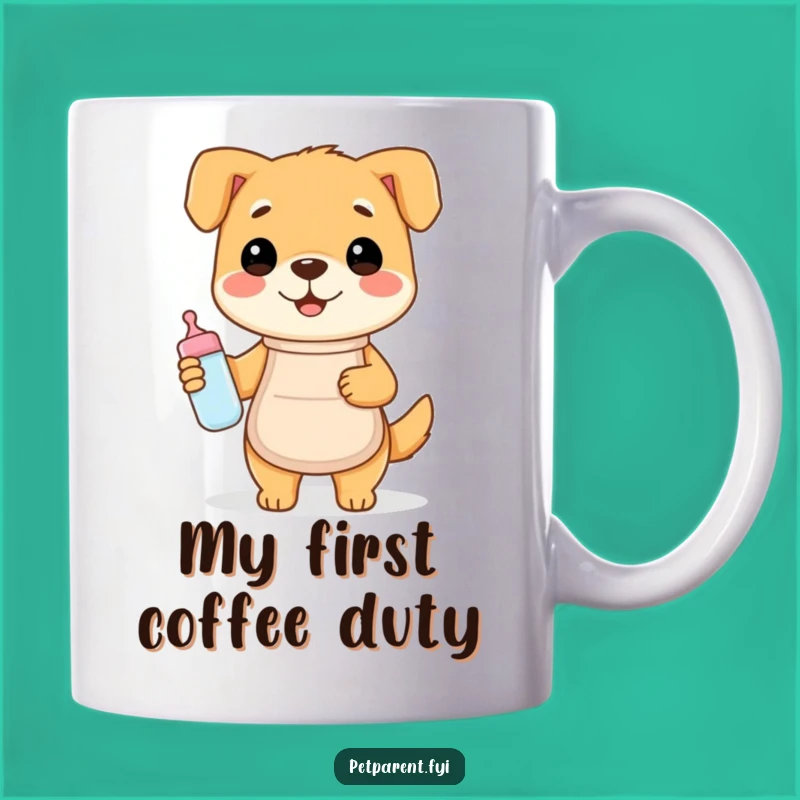 Funny Happy Dog Chef Mug: Hilarious Gift for New Parents or Pet Lovers!