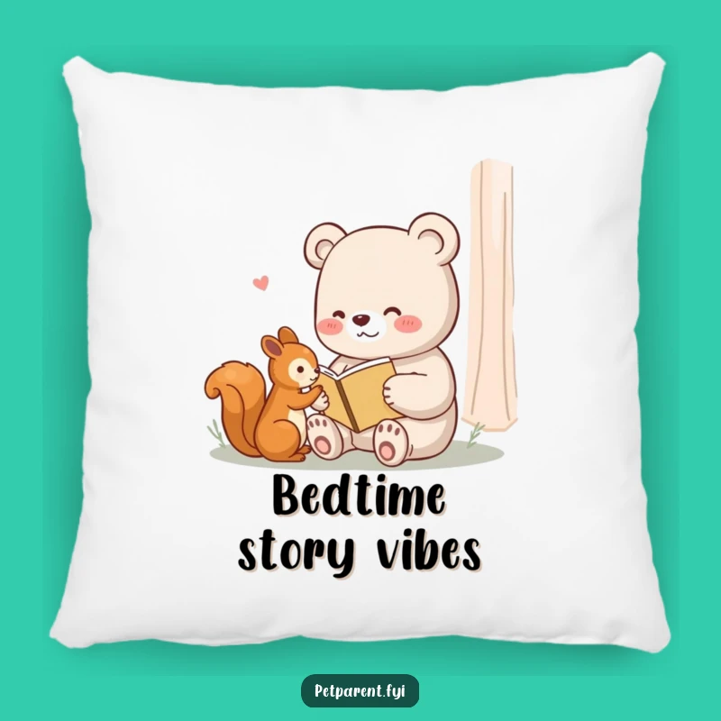 Funny Bear Pillow: Cozy Comfort for Storytime Lovers