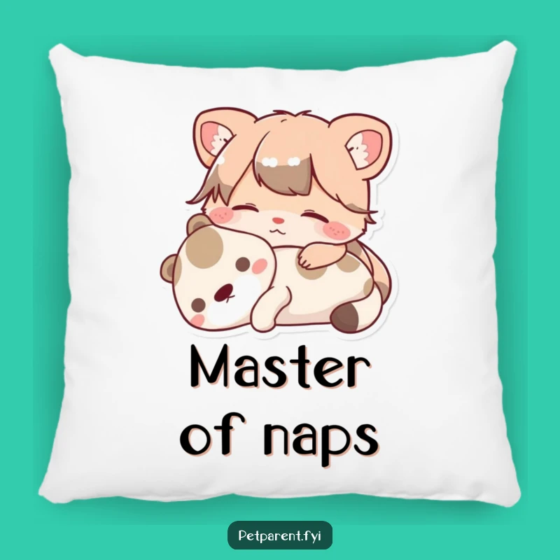 Funny Content Animal Pillow: Cozy Comfort, Peaceful Pet Lover Cushion, Ideal Funny Gift