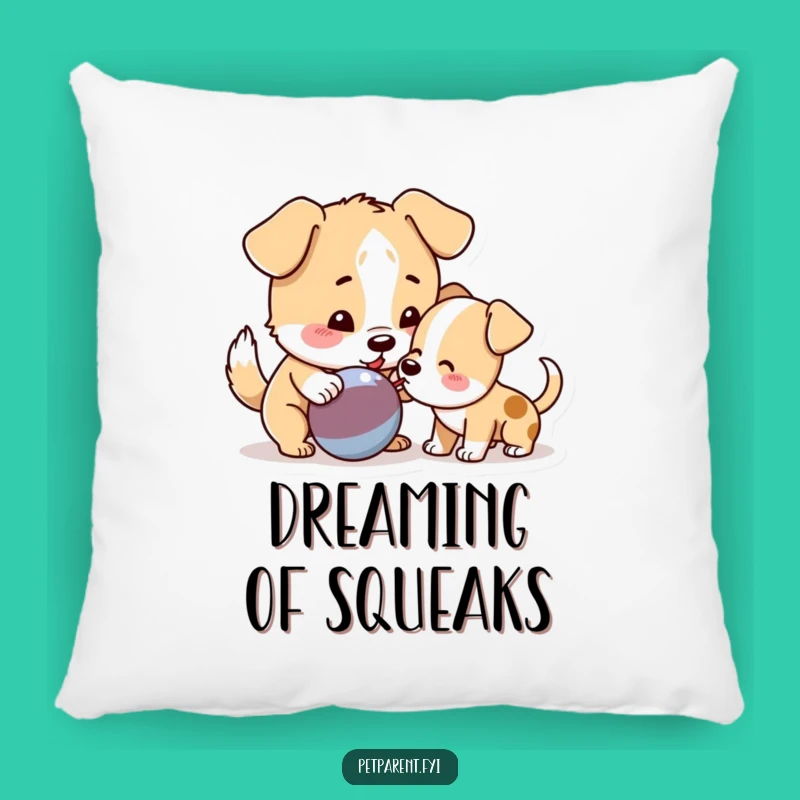 Funny Dog Pillow - Cozy Playtime Comfort - Cute Home Decor Gift