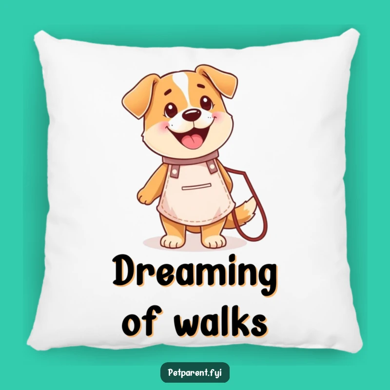 Funny Happy Dog Chef Pillow: Cozy Comfort for Pet Lovers, Great Gift