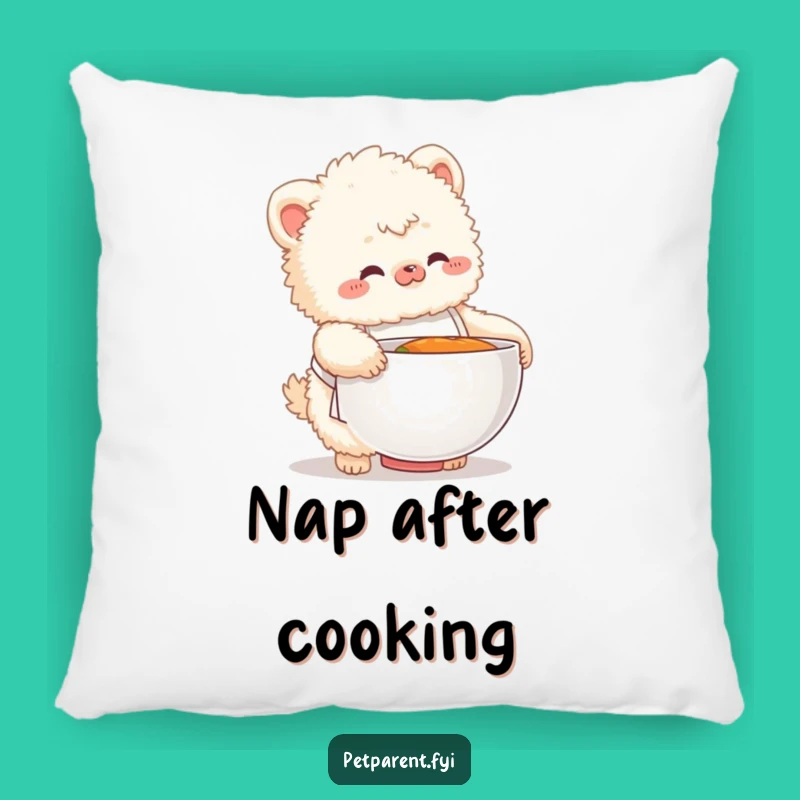 Funny Chef Creature Pillow - Comfy Cushion for Kitchen Dreams
