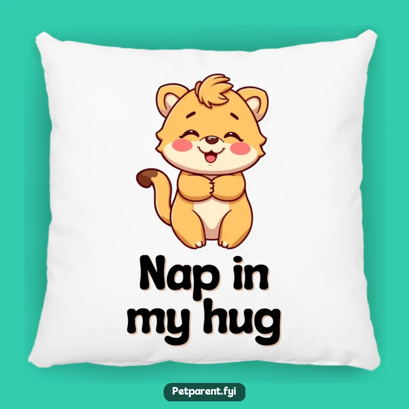 Funny Animal Embrace Pillow: Cozy Comfort, Cute Character Cushion, Ideal Funny Gift