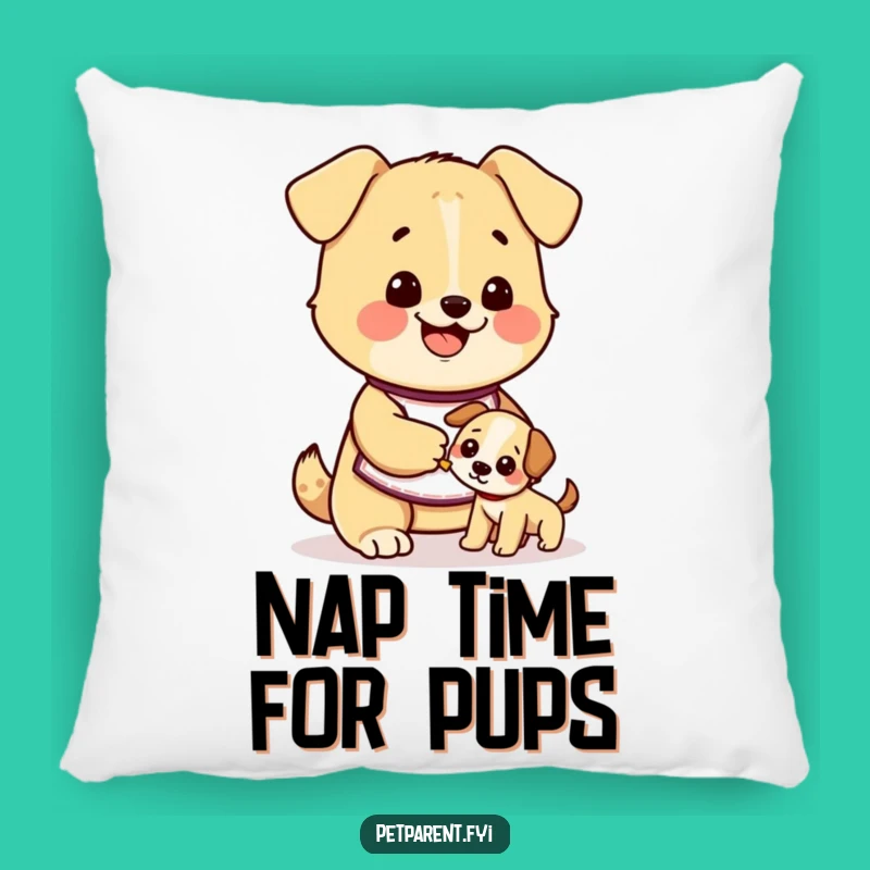 Funny Dog Feeding Puppy Pillow - Soft Comfort with Heartwarming Humor