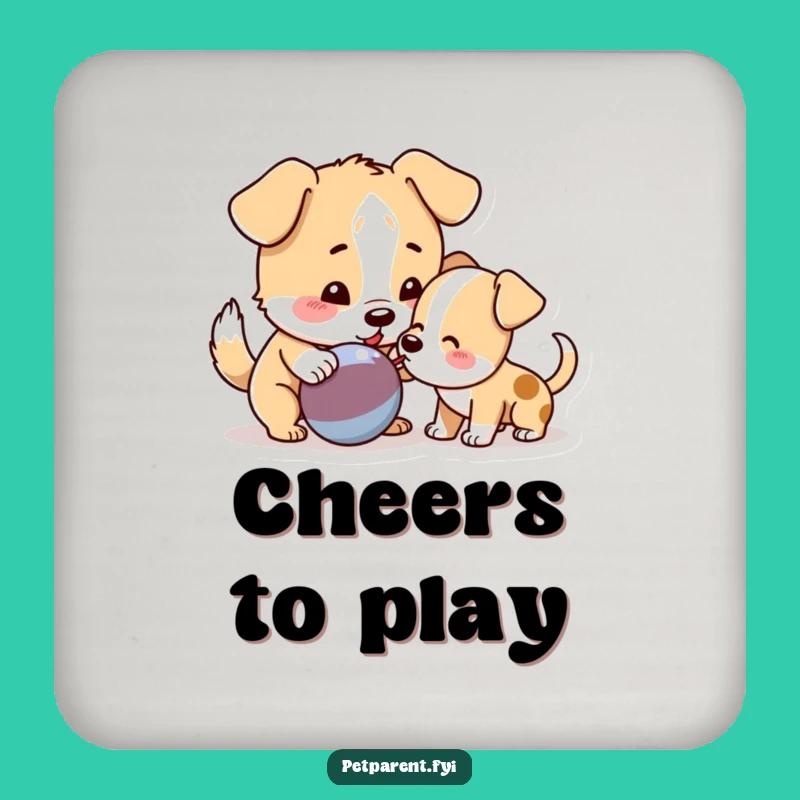 Funny Dog Coaster Set - Protect Surfaces - Housewarming Pet Gift