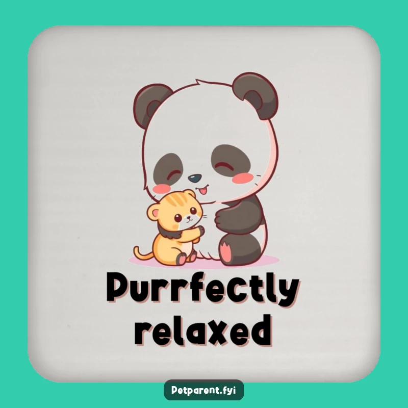 Funny Panda Coasters: Protect Surfaces with Adorable Animal Art