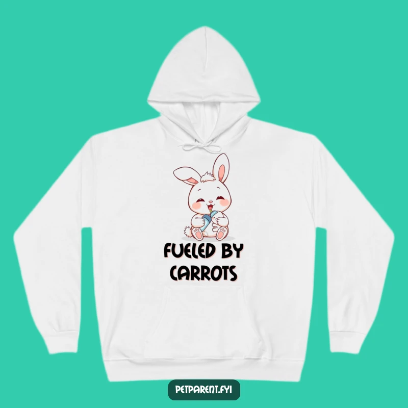 Funny Bunny Feeding Hoodie - Cozy Cute Mom Apparel & Perfect Baby Shower Gift