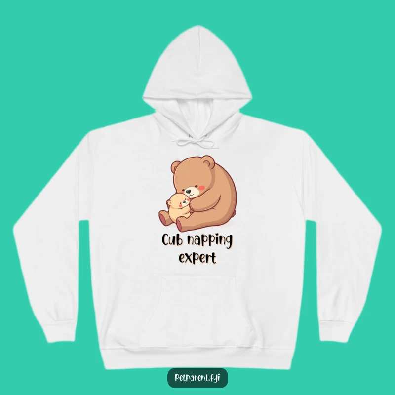 Funny Bear Hug Hoodie - Cozy Parent Gear & Perfect Comforting Gift
