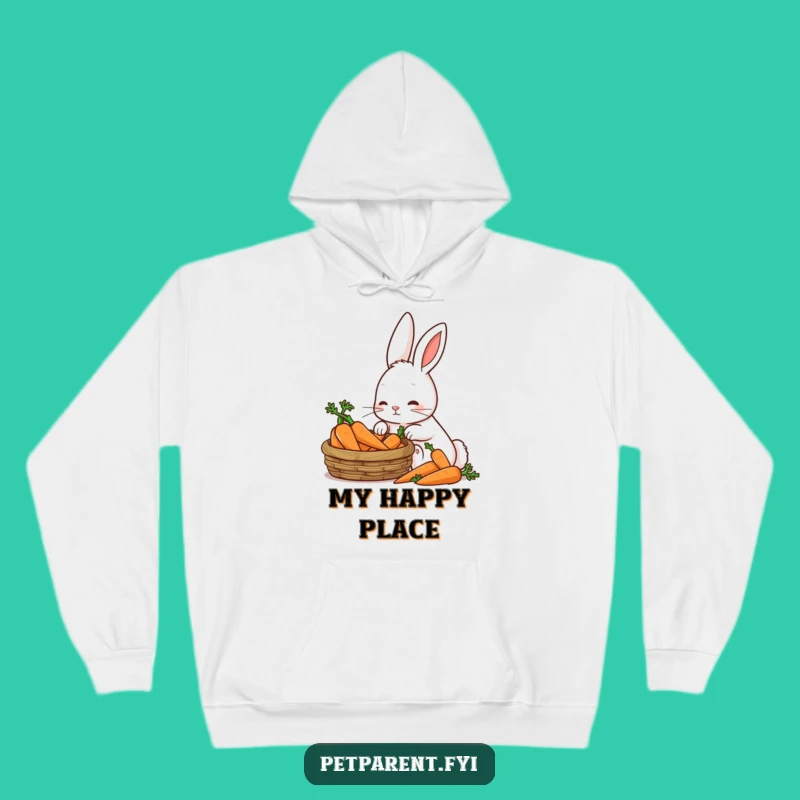 Funny Patient Rabbit Hoodie - Cozy Comfort For The Veggie Devotee