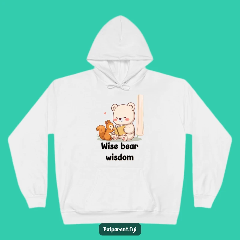 Cozy Funny Bear Hoodie: Snuggle Up with a Story and a Friend