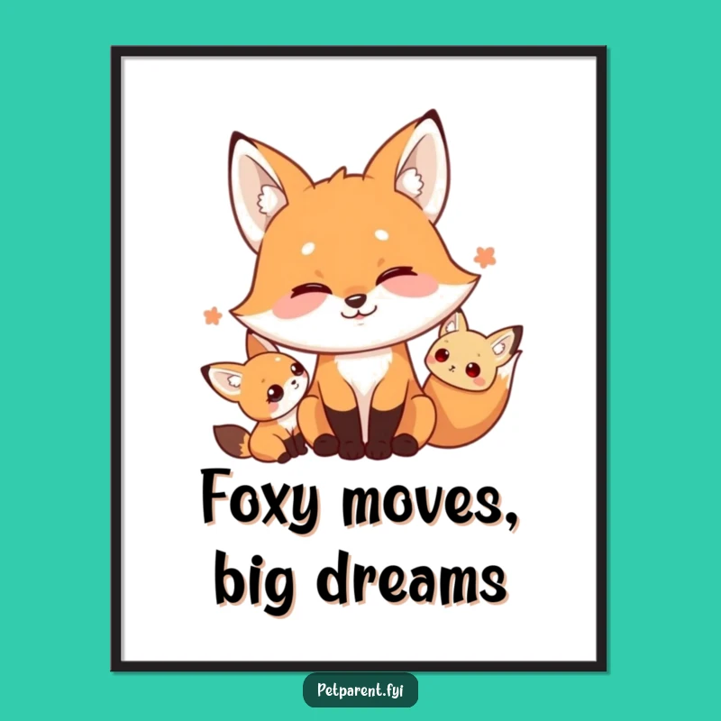Free Printable Funny Fox Wall Art: Silly Faces for Humorous Downloadable Home Decor