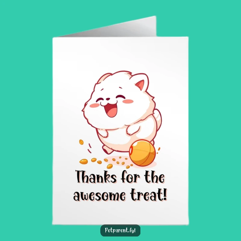Free Printable Joyful Creature Thank You Card: Funny Downloadable Appreciation Gift