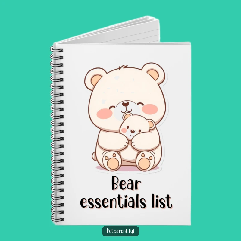 Funny Bear Hugging Teddy Notebook: Hilarious Journal for Sweet Thoughts