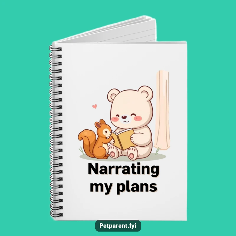 Funny Bear Story Notebook: Jot Down Tales with a Reading Friend