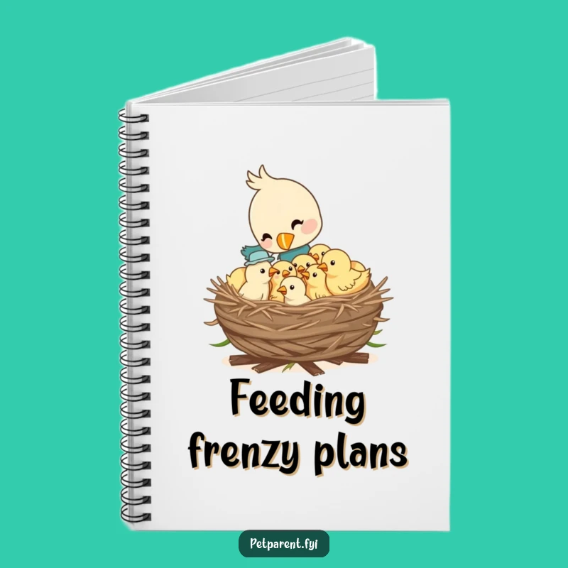 Funny Bird Notebook: Nestling Journal, Thoughtful Funny Gift for Writers