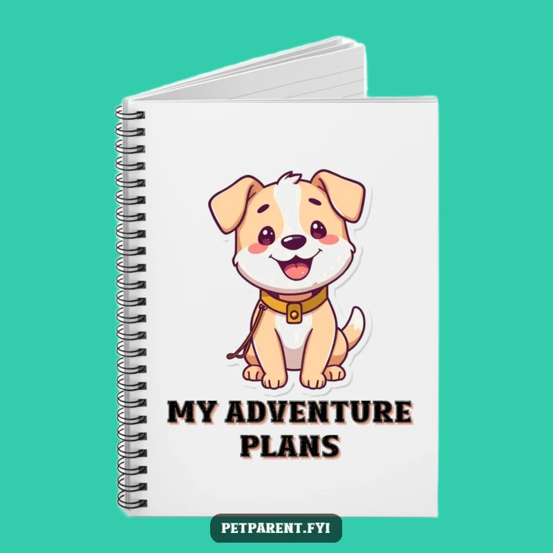 Funny Happy Dog Notebook: Jot Down Your Pawsitive Thoughts Hilariously.