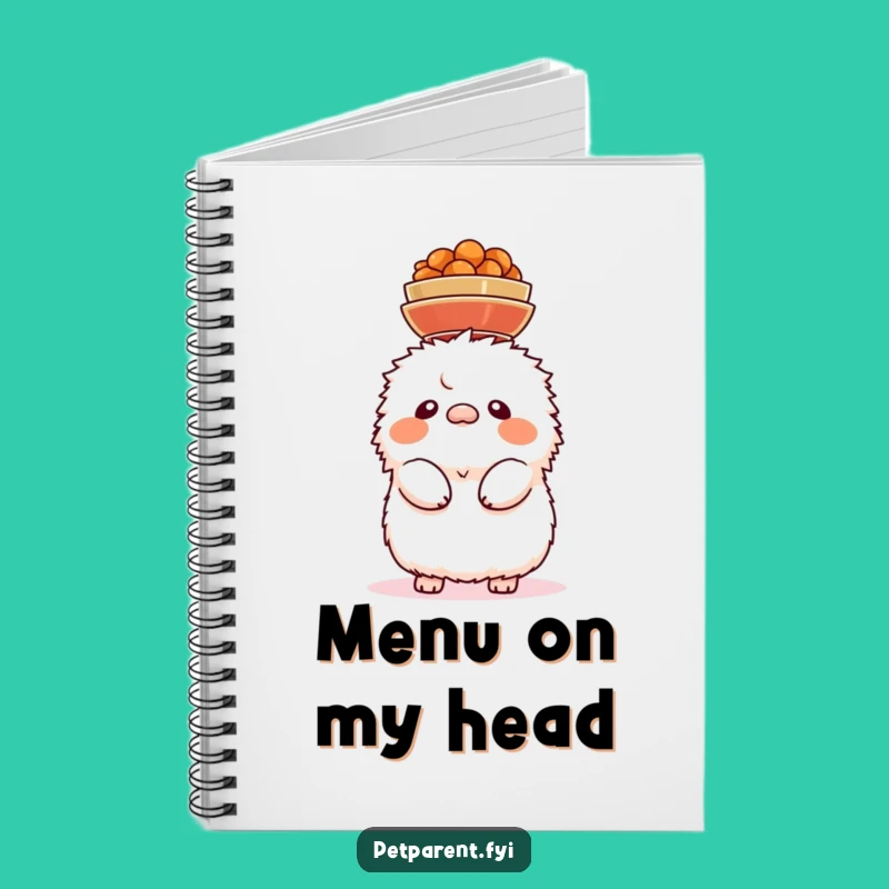 Funny Head Bowl Creature Notebook - Journal Your Balancing Act