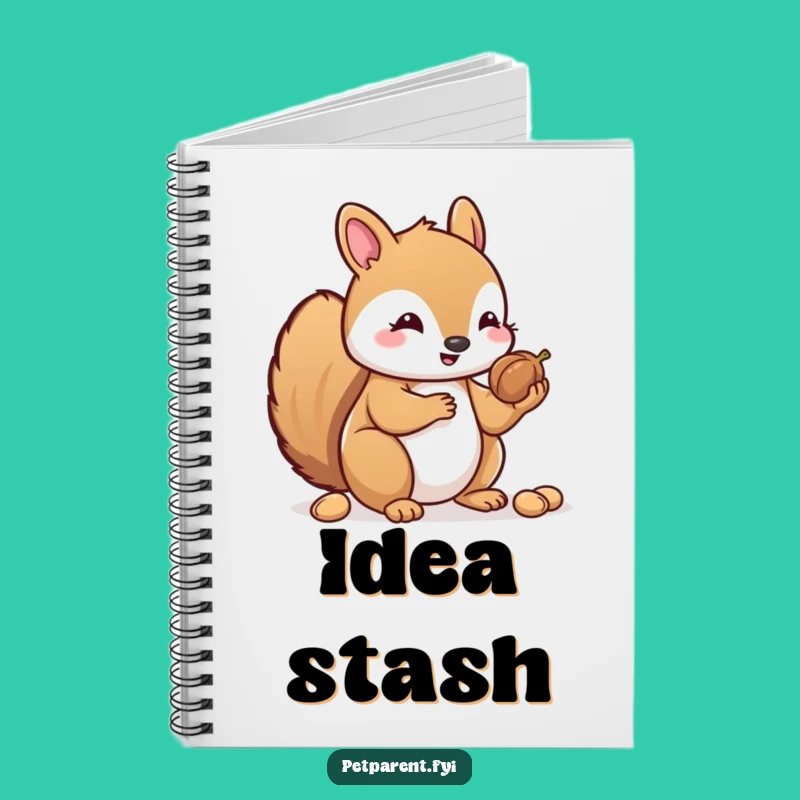 Funny Kawaii Squirrel Notebook: Generous Sharer Journal - Adorable Stationery Gift