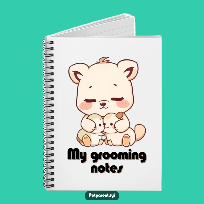 Funny Nurturing Animal Grooming Notebook - Creative Gentle Gift