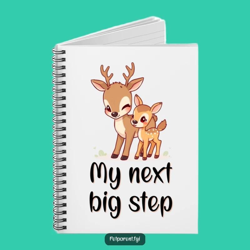 Funny Deer Journal: Gentle Journey Notes - Creative Gift Idea