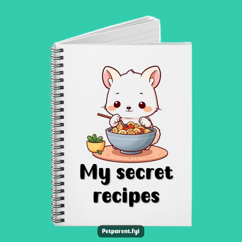 Funny Squirrel Chef Notebook: Cute Animal Journal For Daily Notes