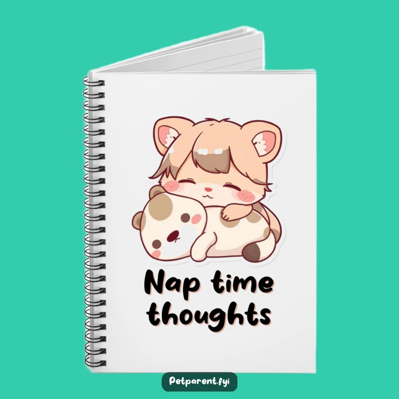 Funny Content Animal Notebook: Plan Your Peace, Calm Character Cover, Great Funny Gift