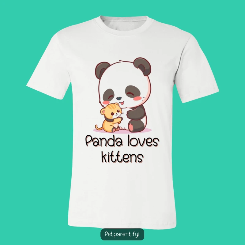 Funny Panda Kitten T-Shirt: Wear Your Love for Adorable Companions