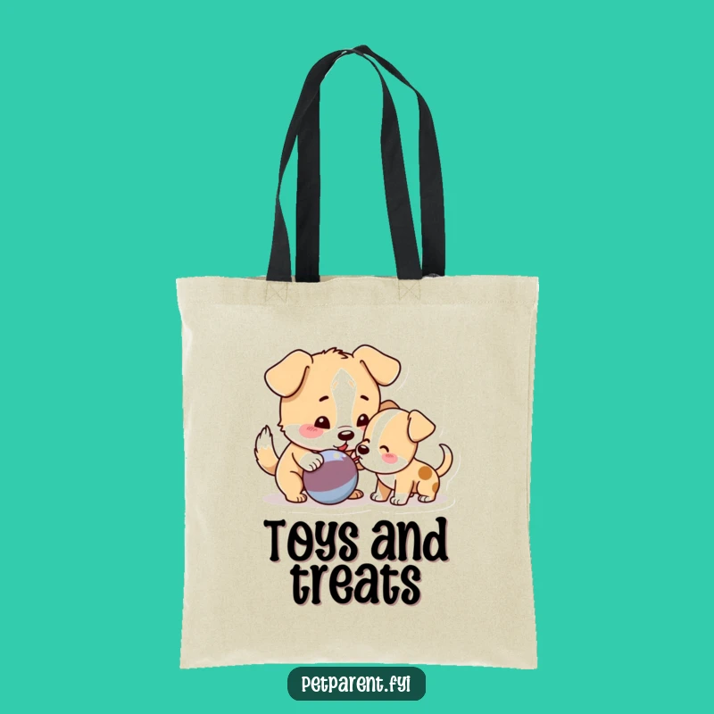 Funny Dog Toy Tote Bag - Carry Your Playfulness - Pet Lover Gift