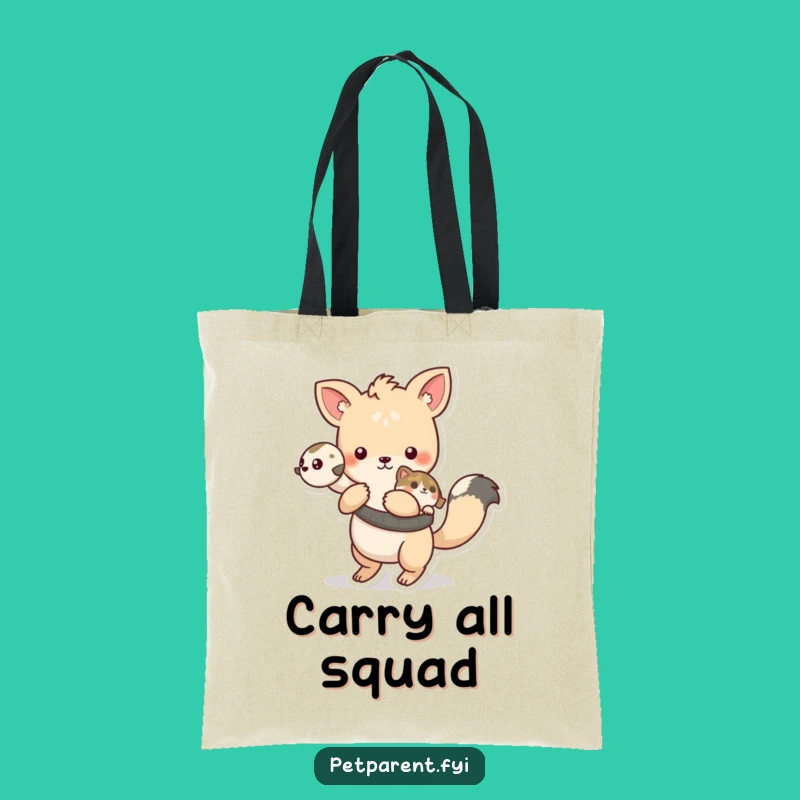 Funny Playful Animal Pet Carrier Tote Bag - Durable Cute Gift
