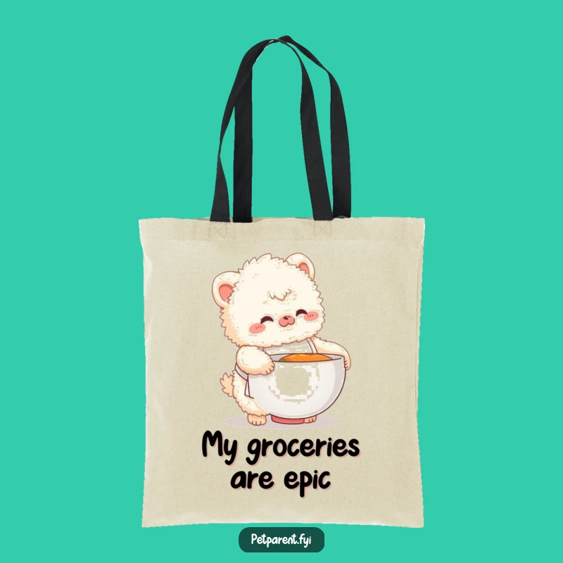 Funny Chef Creature Tote Bag - Carry Your Culinary Creations (and Mishaps)